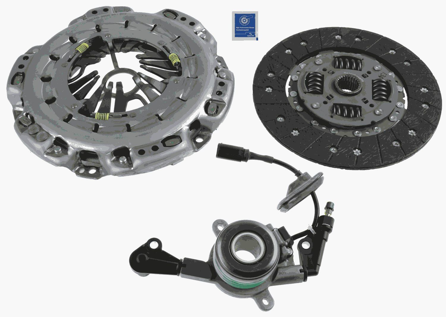 Zestaw sprzęgieł SACHS 3000 990 167