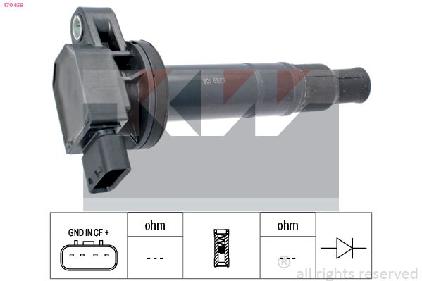 Cewka zapłonowa KW 470 459