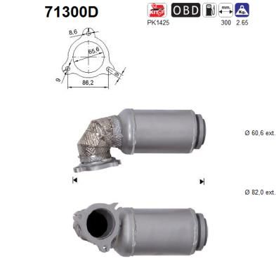Katalizator AS 71300D