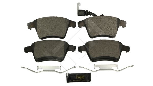 Zestaw klocków hamulcowych, hamulce tarczowe HART 252 313