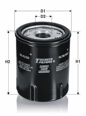 Filtr oleju TECNECO FILTERS OL304