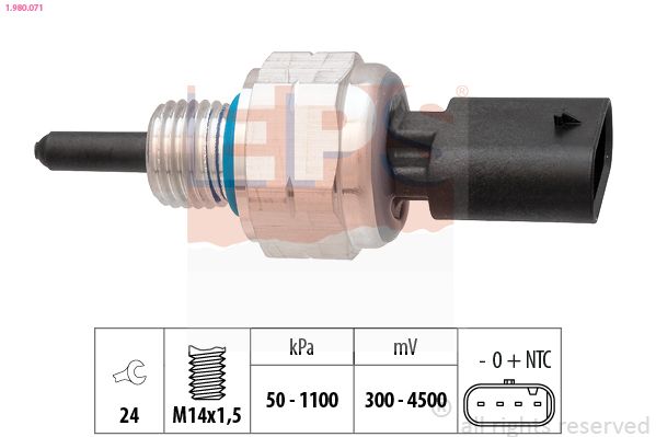 Czujnik, ciśnienie oleju EPS 1.980.071