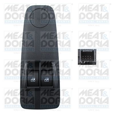 Przełącznik, podnośnik szyby MEAT & DORIA 26519