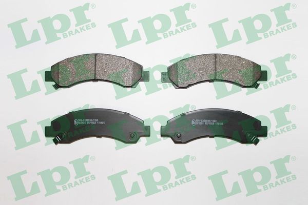 set placute frana,frana disc LPR 05P1568