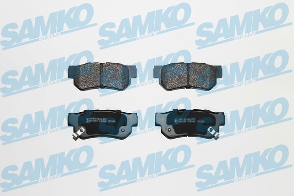 Sada brzdových destiček, kotoučová brzda SAMKO 5SP848