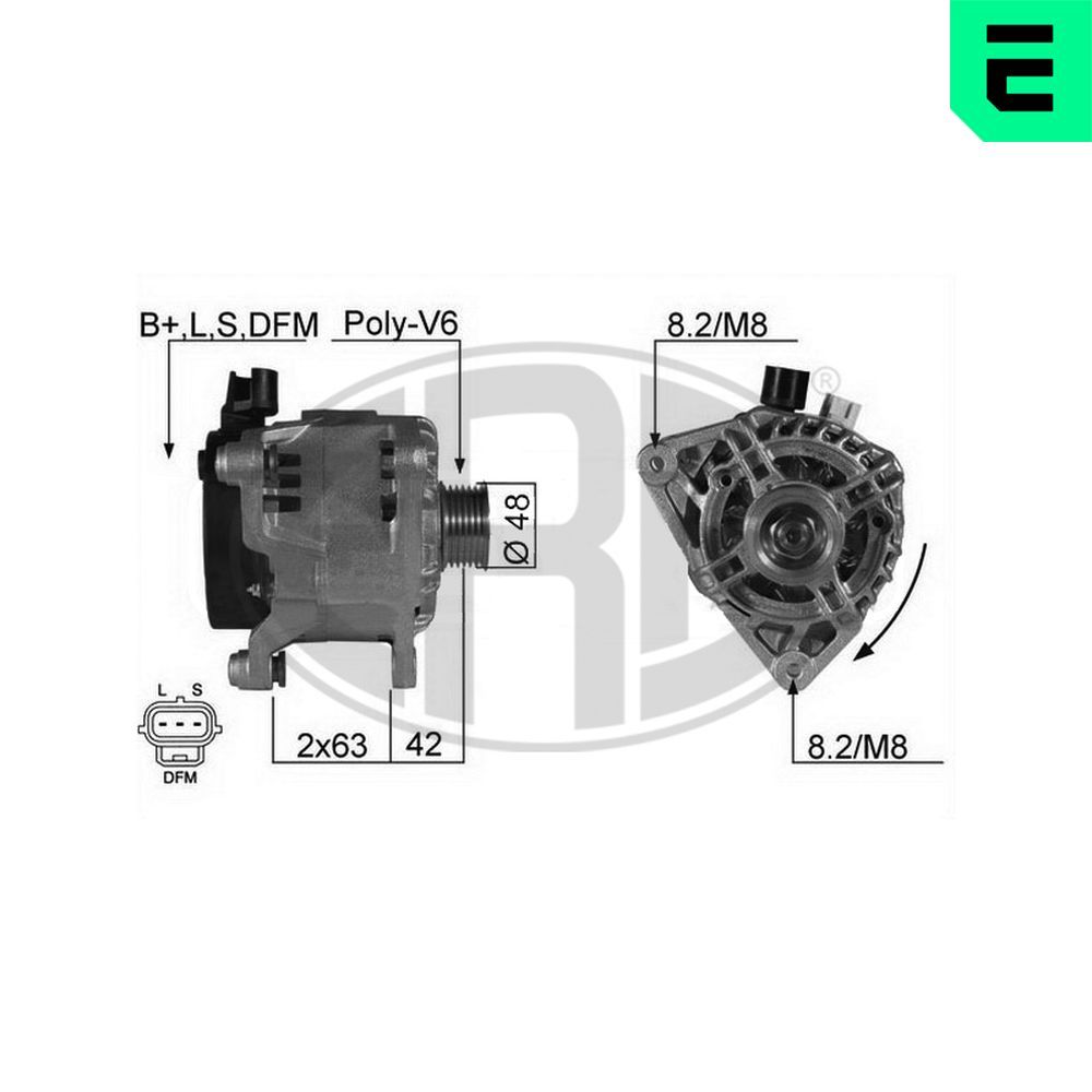 Generator / Alternator ERA 210196A