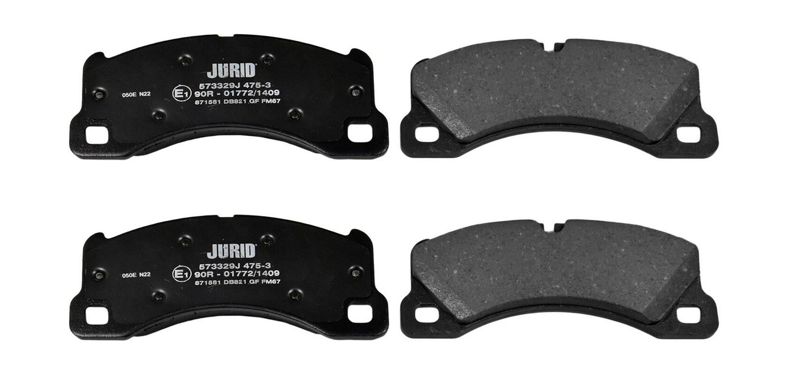 Комплект тормозных колодок, дисковый тормоз