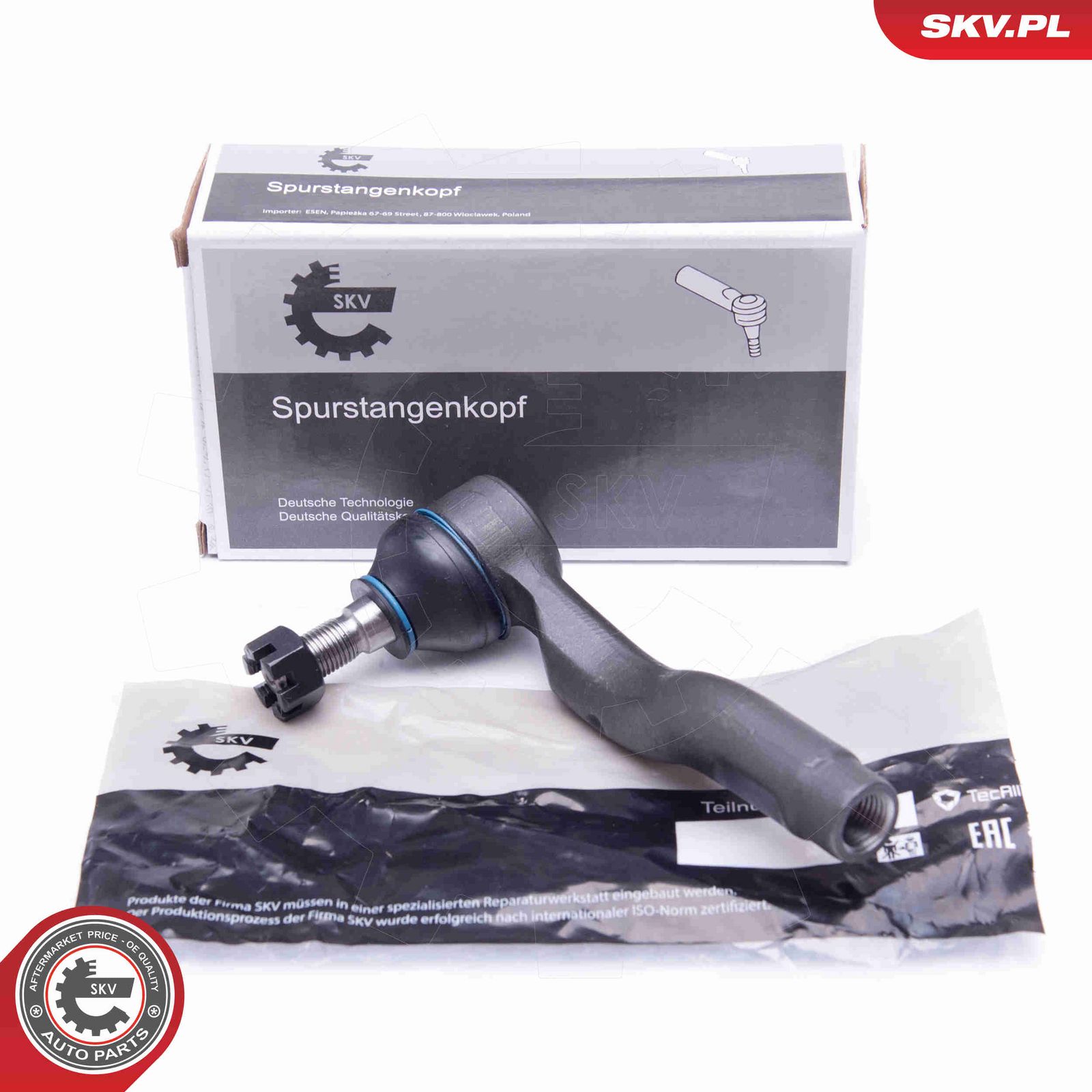 Наконечник поперечной рулевой тяги