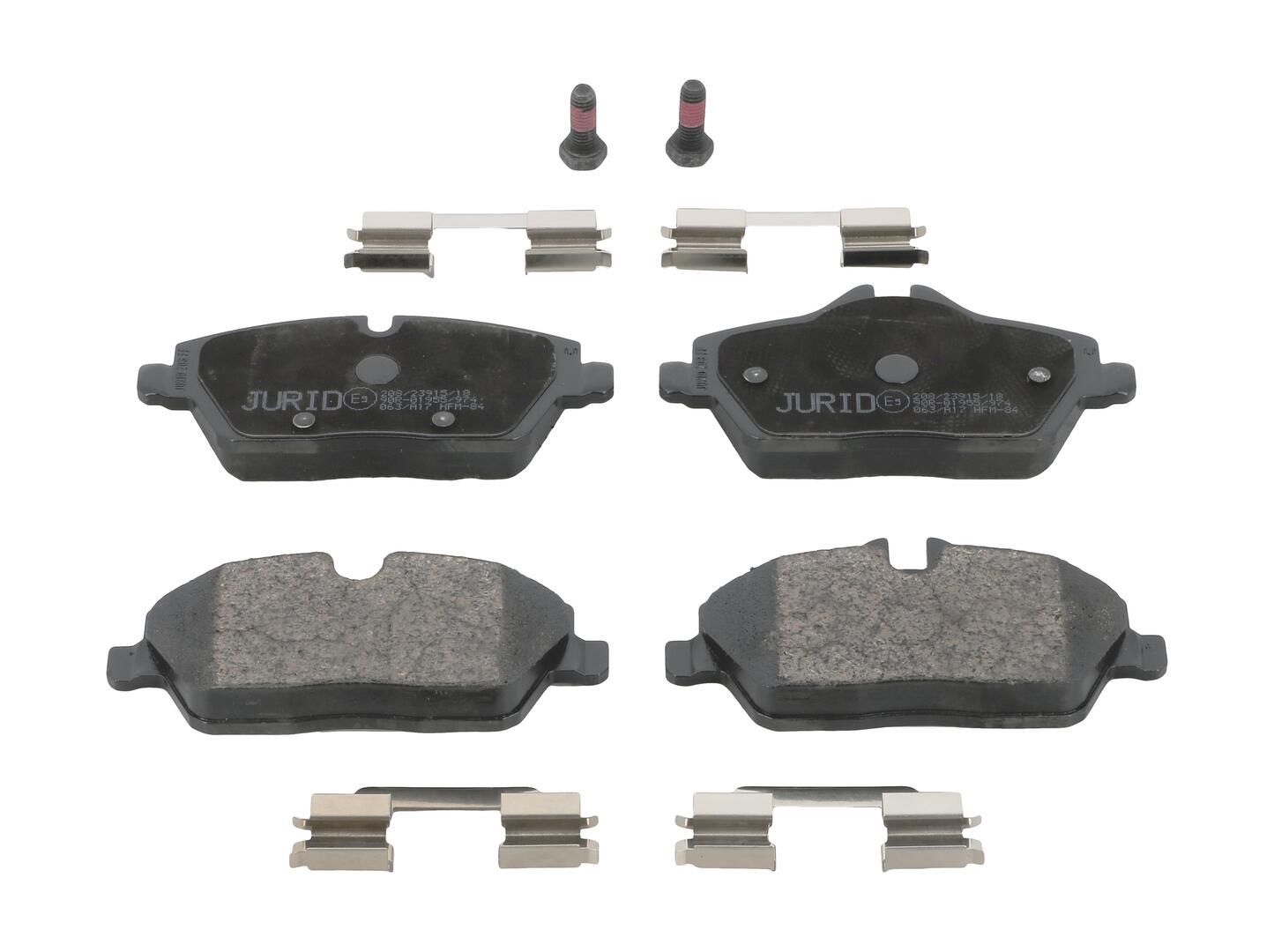 set placute frana,frana disc JURID 573137JC