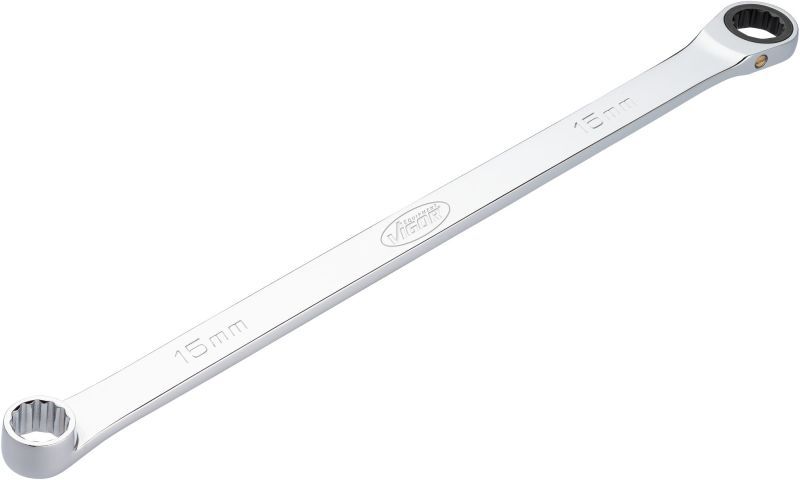 Uzmaucamā uzgriežņu atslēga ar sprūdmehānismu