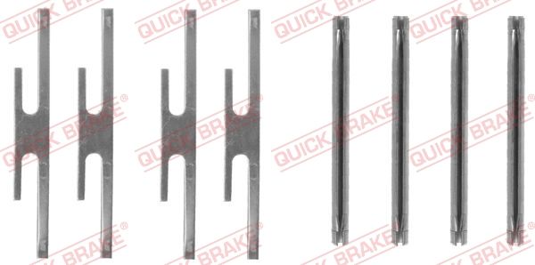 Zestaw akcesoriów, klocki hamulcowe KAWE 109-1065