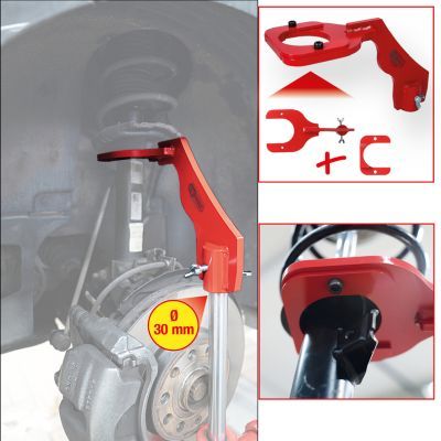 Set scule montat, telescop suspensie KS TOOLS 160.0195