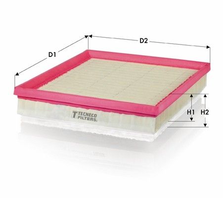 Filtr powietrza TECNECO FILTERS AR24017PMS