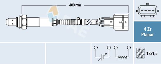 Sonda lambda FAE 77448