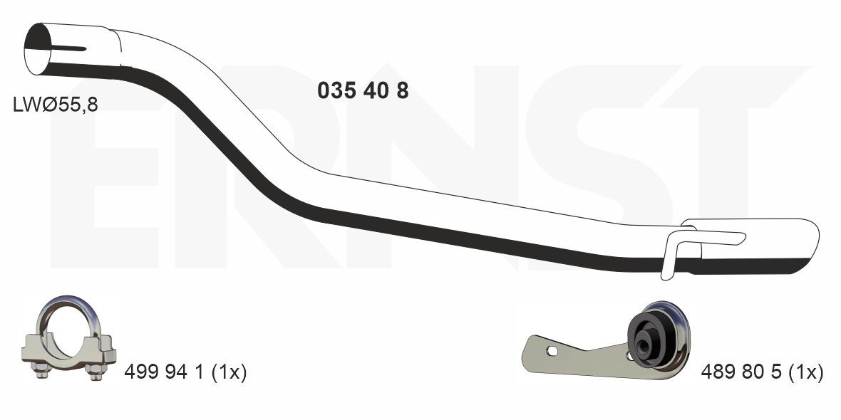 Racord evacuare ERNST 035408