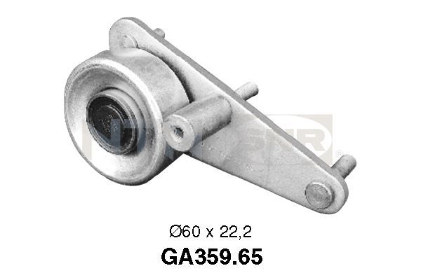 Rolka napinacza, pasek klinowy wielorowkowy SNR GA359.65