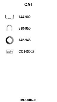 Katalizator FA1 MD000608