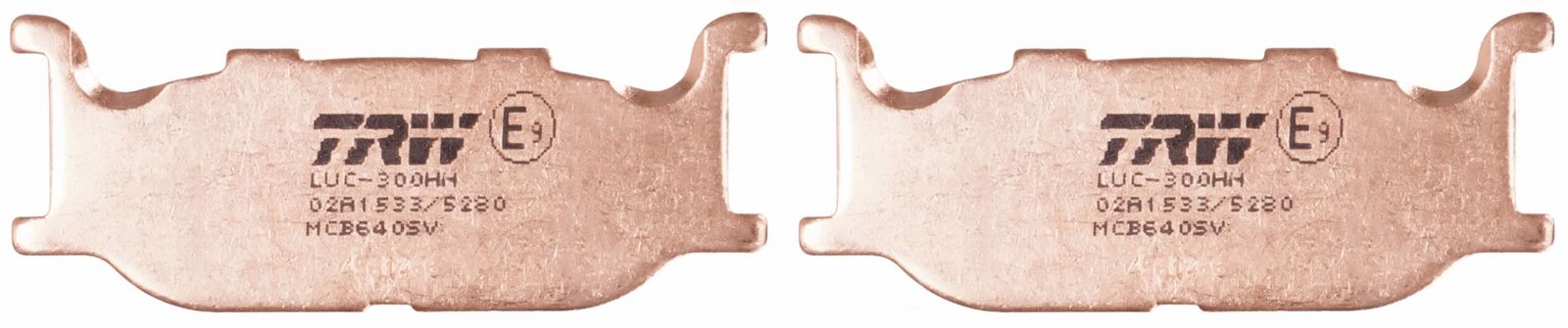 set placute frana,frana disc TRW Sinter Street MCB640SV