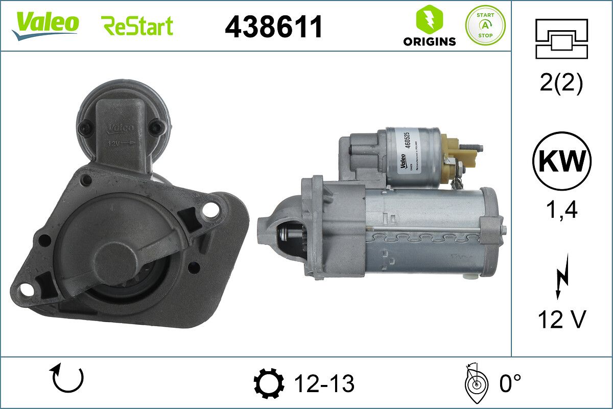 starter VALEO 438611