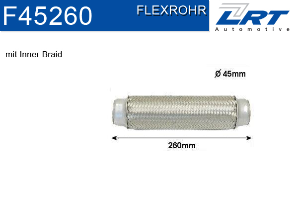 Teava flexibila, esapament LRT F45260