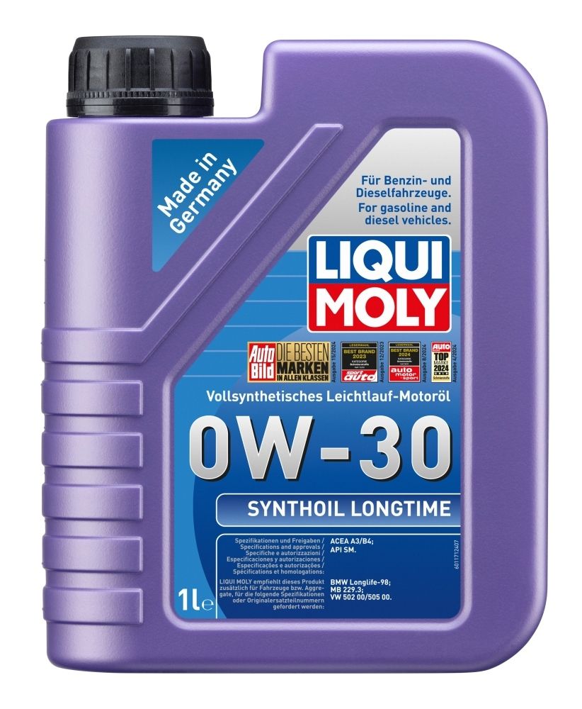 Motorolja LIQUI MOLY Synthoil Longtime 0W-30 1L