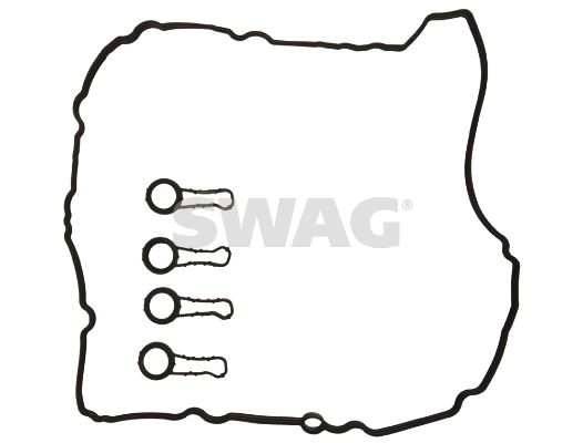 Zestaw uszczelek, pokrywa głowicy cylindra SWAG 20 10 7526