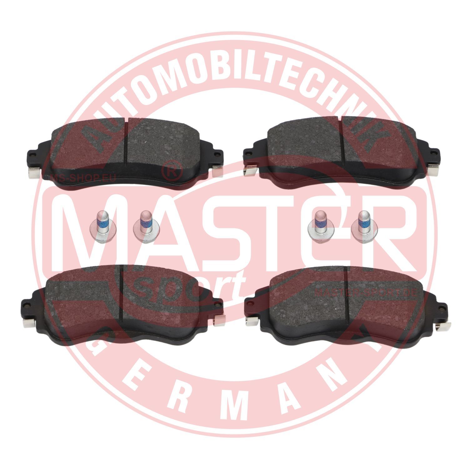 Zestaw klocków hamulcowych, hamulce tarczowe MASTER-SPORT GERMANY 13046119172N-SET-MS