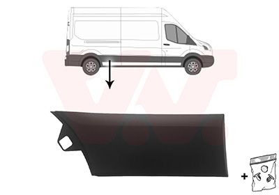 Elemente decorative/protectie, panou lateral VAN WEZEL 1992420