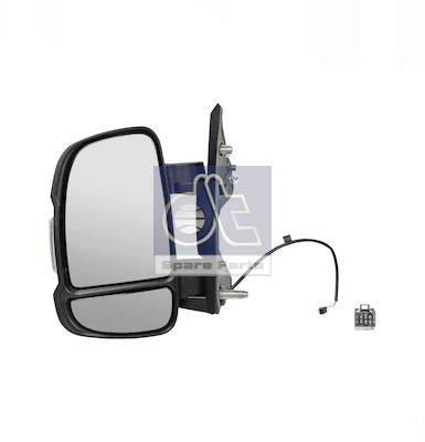 Lusterko zewnętrzne, kabina kierowcy DT SPARE PARTS 12.83016