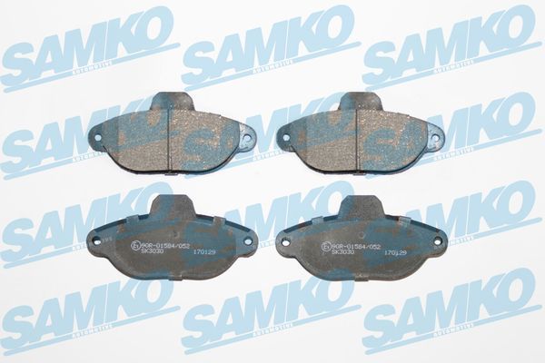 Sada brzdových destiček, kotoučová brzda SAMKO 5SP1191