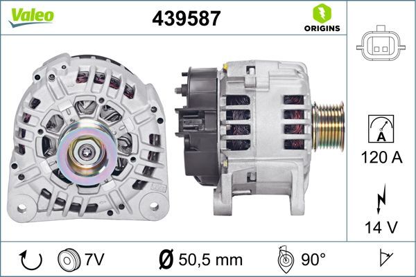 Alternator VALEO 439587