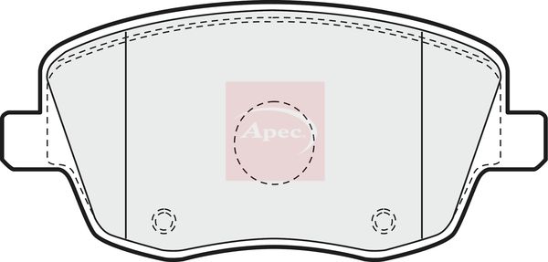 Apec - Front Brake Pad Set
