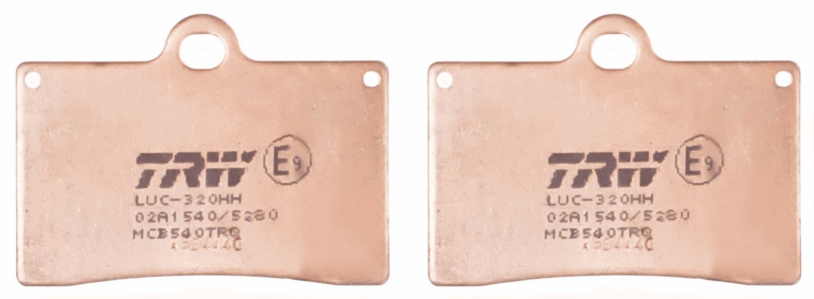 Kit de plaquettes de frein, frein à disque