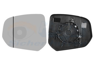 Sticla oglinda, oglinda retrovizoare exterioara VAN WEZEL 1930831
