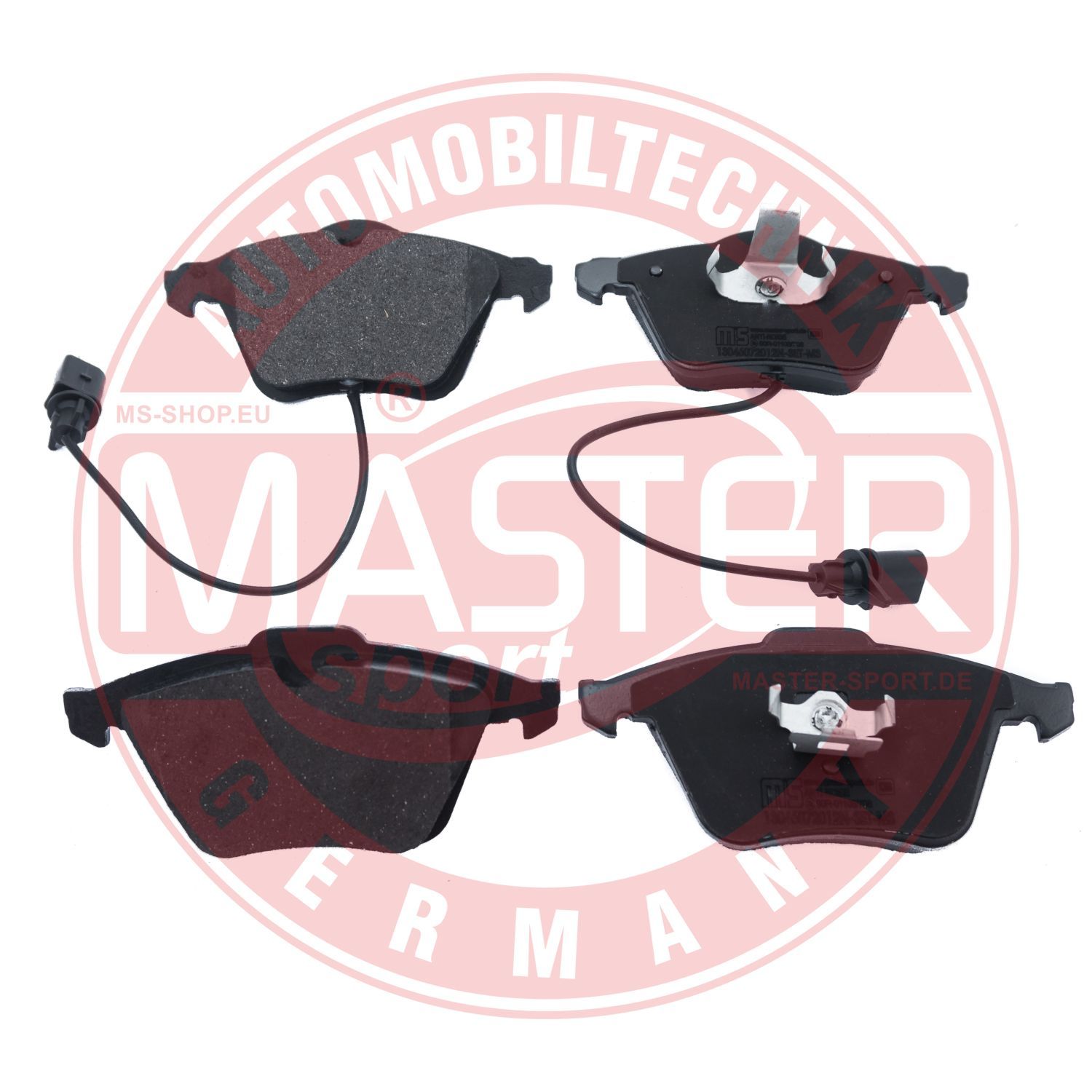 Zestaw klocków hamulcowych, hamulce tarczowe MASTER-SPORT GERMANY 13046072012N-SET-MS