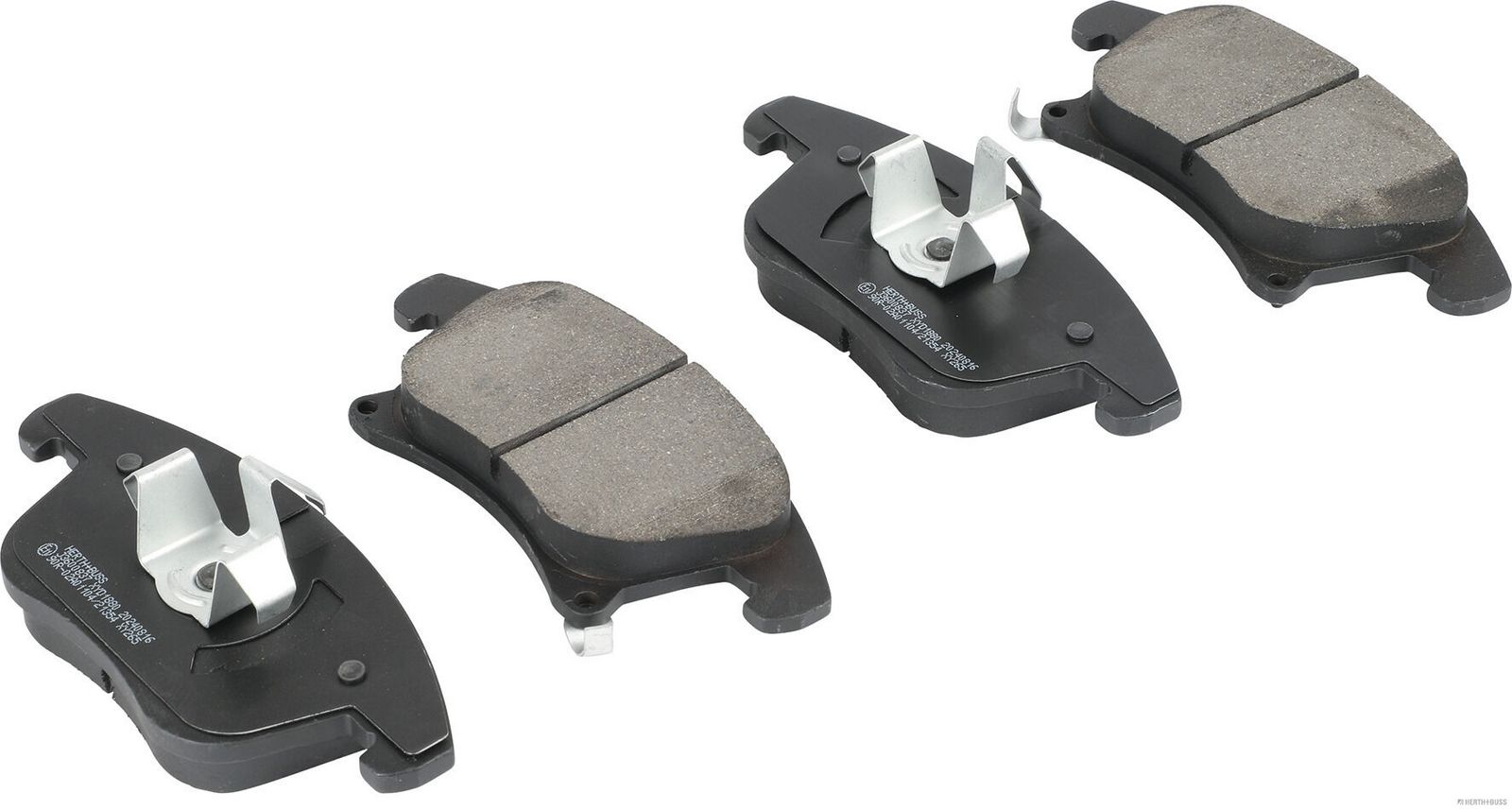 set placute frana,frana disc HERTH+BUSS JAKOPARTS J3600837