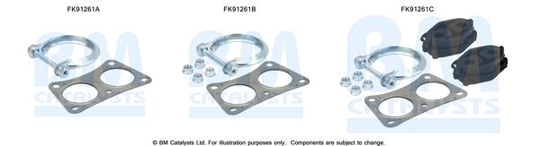 Zestaw montażowy, katalizator BM CATALYSTS FK91261