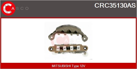 Usměrňovač, generátor CASCO CRC35130AS
