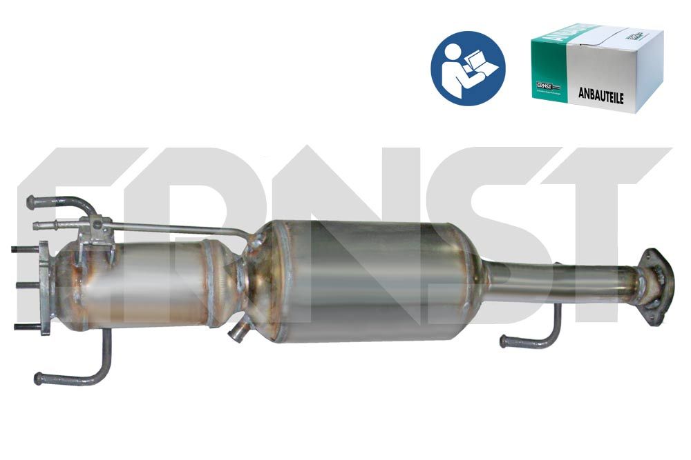 Filtr sadzy / filtr cząstek stałych, układ wydechowy ERNST 51780162