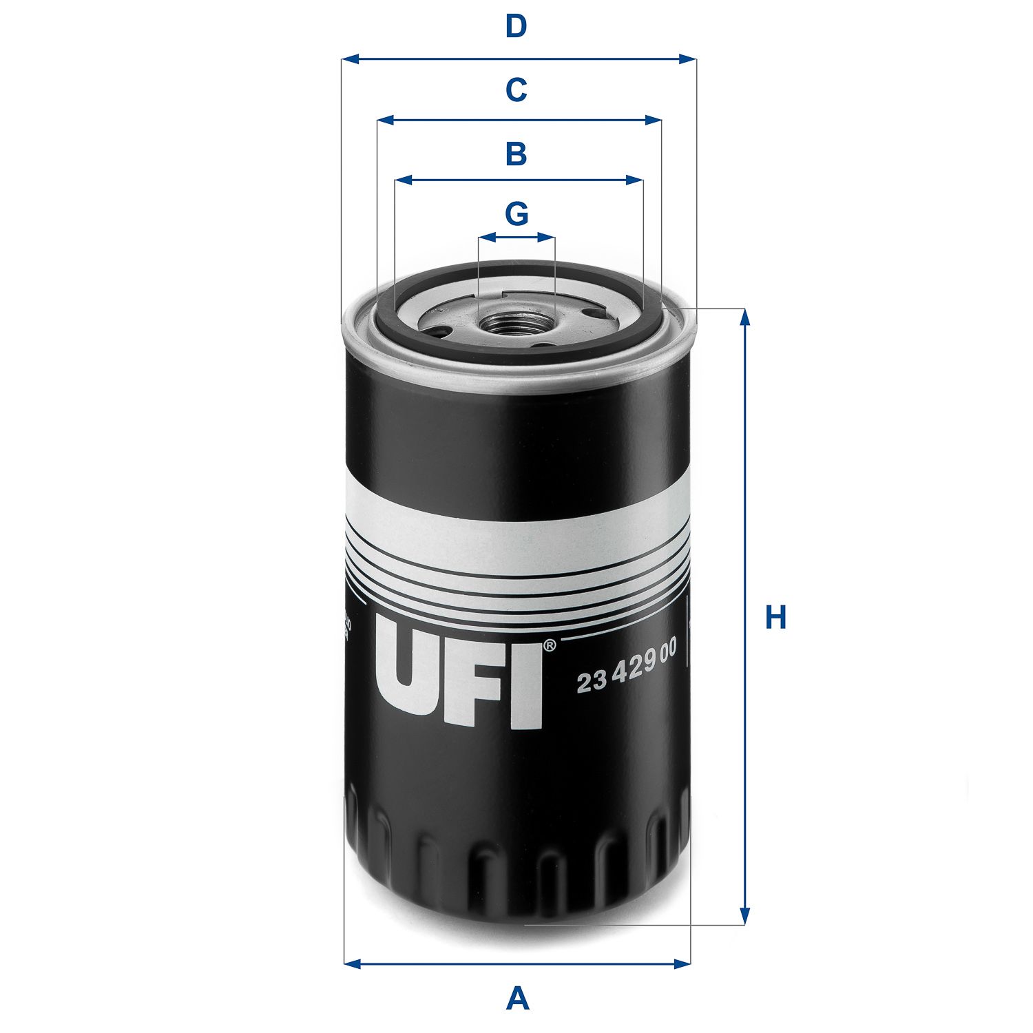 Olejový filter UFI 23.429.00