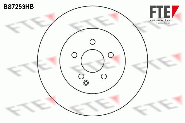 Tarcza hamulcowa FTE 9081328