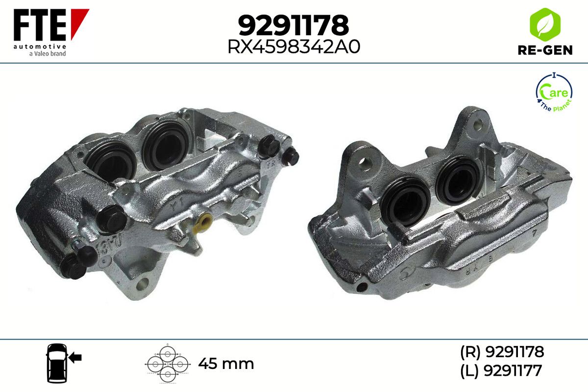 Etrier frana FTE 9291178