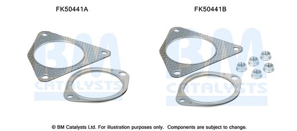 Zestaw montażowy, rura wydechowa BM CATALYSTS FK50441