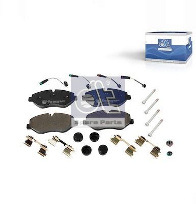 Zestaw klocków hamulcowych, hamulce tarczowe DT SPARE PARTS 4.90938