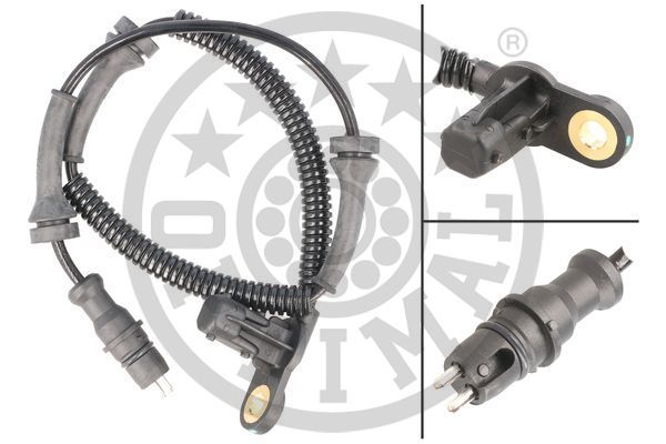 Czujnik, prędkość obrotowa koła OPTIMAL 06-S284