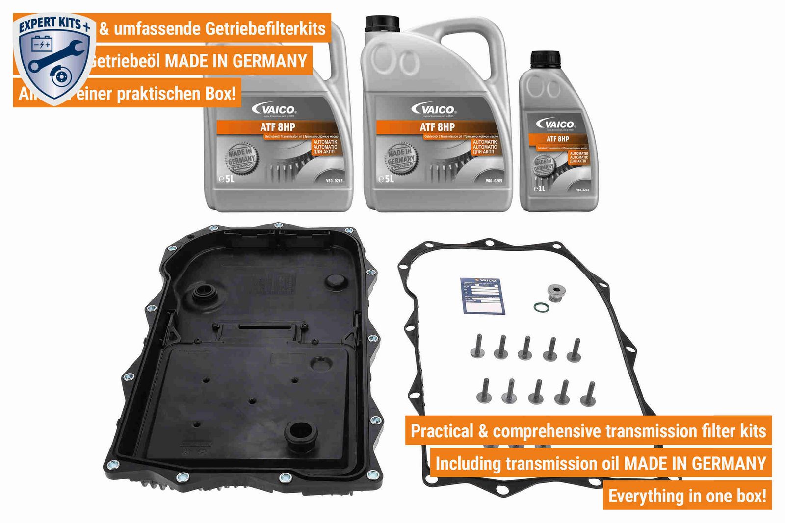 Kit pces, vidange d'huile de boîte de vitesses automatique