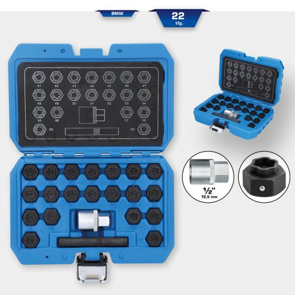 Set scule slabire antifurt janta KS TOOLS BT691050