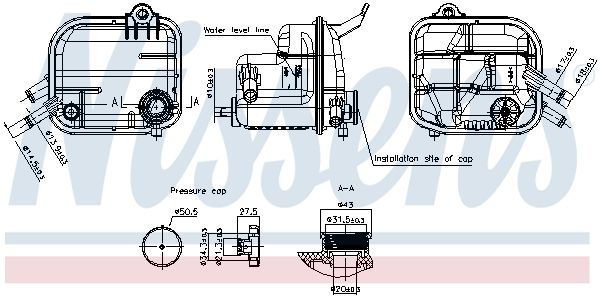 Vase d'expansion, liquide de refroidissement