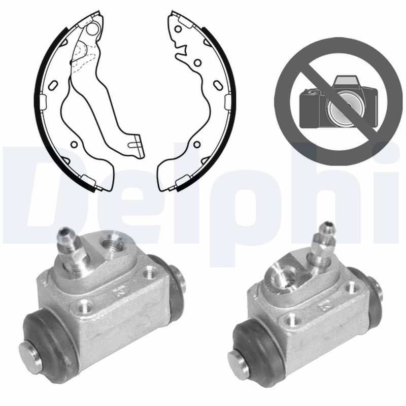 Set saboti frana DELPHI KP1106