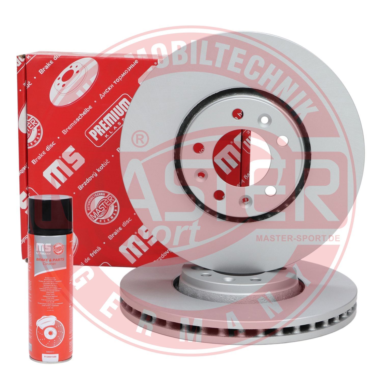 Tarcza hamulcowa MASTER-SPORT GERMANY 24012802161PR-SET-MSP
